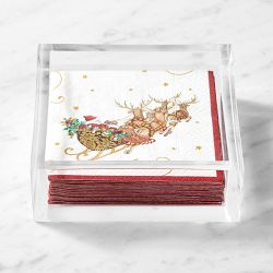 Twas the Night Before Christmas Paper Cocktail Napkins, Set of 20