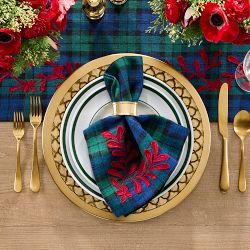Blackwatch Plaid Napkins, Set of 4