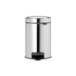 Brabantia NewIcon Step On Trash Can, 0.8 Gallon