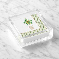 Limone Paper Cocktail Napkins, Set of 20