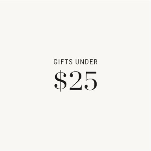 Under $25