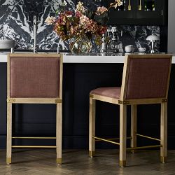 Christopher Peacock x Williams Sonoma Home Greenwich Counter Stool