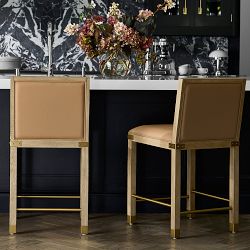 Christopher Peacock x Williams Sonoma Home Greenwich Counter Stool