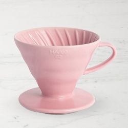 Hario V60 Ceramic Coffee Dripper 02, Matte Pink