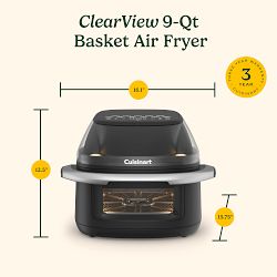 Cuisinart ClearView Basket Air Fryer, 9-Qt