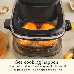 Cuisinart ClearView Glass Basket Air Fryer, 4-Qt