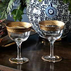 Leaf Garland Coupe, Set of 4