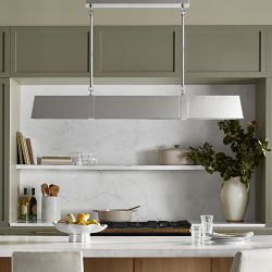 Fillmore Linear Pendant Light, Polished Nickel