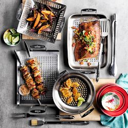 All-Clad Stainless-Steel Outdoor Fry Pan