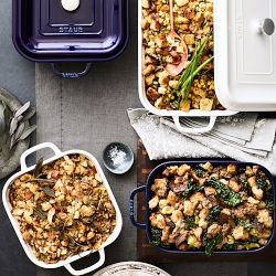 Staub Stoneware Rectangular Covered Baker, 4.8-Qt