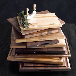 Williams Sonoma Edge-Grain Cutting &amp; Carving Board, Cherry