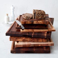 Williams Sonoma End-Grain Cutting Board, Acacia