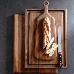 Williams Sonoma Prep Cutting &amp; Carving Board, Walnut