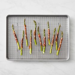 USA Pan Nonstick Half Sheet with Cooling Rack