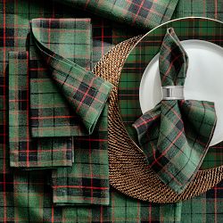 Green Tartan Chargers, Each