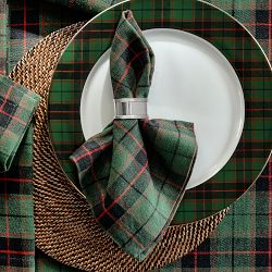 Green Tartan Chargers, Each