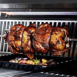 Hestan 42" Deluxe Gas Grill With Double Side Burners