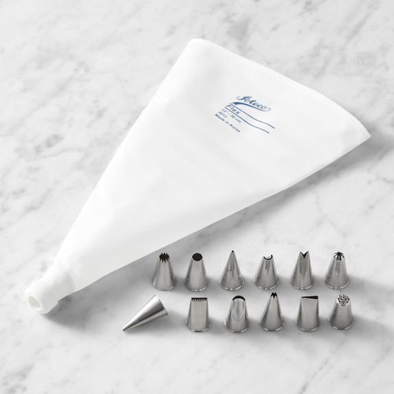 Ateco Stainless-Steel Decorating Tips, Set of 14