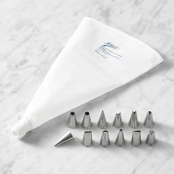 Ateco Stainless Steel Decorating Tips, Set of 14
