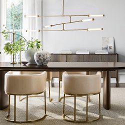 Integrated LED Linear Chandelier