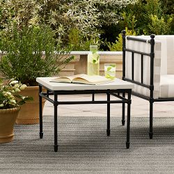 Calistoga Fiberstone Outdoor Side Table (24")