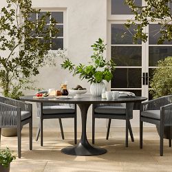 Tulip Outdoor Oval Dining Table (70")