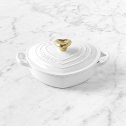 Le Creuset Enameled Cast Iron Shallow Heart Oven, 1.25-Qt