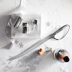 Laguiole En Aubrac Champagne Sabre, Solid Horn