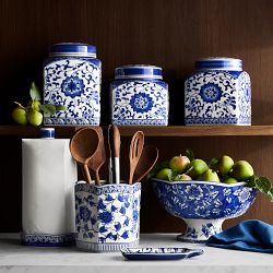 Chinoiserie Porcelain Canisters