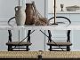 Video 1 for La Coupole Rectangular Iron Bistro Table (72")