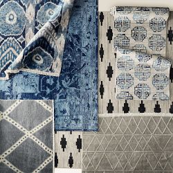 Luke Irwin: Nadya Ikat Hand Knotted Rug