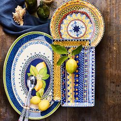 Sicily Ceramic Oval Platter, X-Large