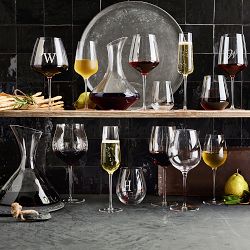 Williams Sonoma Estate Champagne Flute Glasses