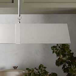 Fillmore Linear Pendant Light, Polished Nickel