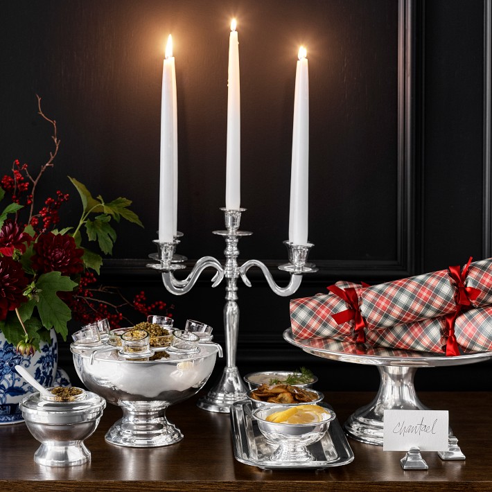 Heirloom Silver Candelabra