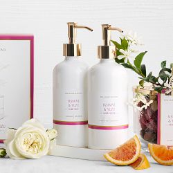 Home Fragrance Jasmine &amp; Yuzu Hand Soap, Lotion 3-Piece Set