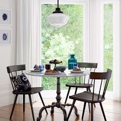 La Coupole Round Iron Bistro Table (42"-56")
