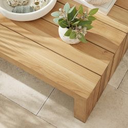 Larnaca Outdoor Teak Square Coffee Table (56")