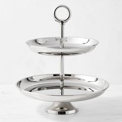 Stainless Steel Seafood Tiered Stand