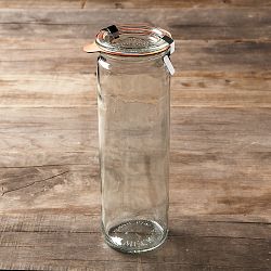 Weck Cylindrical Jars, 20.2 oz, Set of 6
