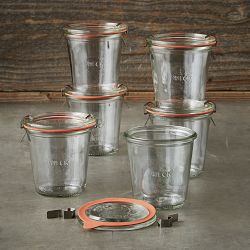 Weck Mould Jar, 9.8 oz, Set of 6