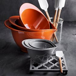 Williams Sonoma Silicone Wood Spoonula with Classic Wood Handle