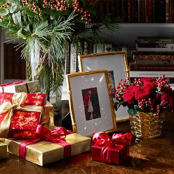 AERIN x Williams Sonoma Home Gilded Bamboo Gallery Picture Frames