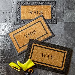 Double Border Doormat