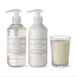 Williams Sonoma Sunny Orange Citrus Collection | Scented Soaps +