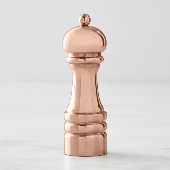 Williams Sonoma Polished Salt & Pepper Mills, 6"
