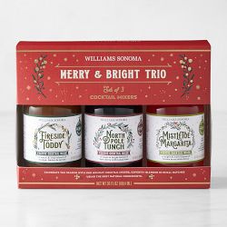 Williams Sonoma Merry & Bright Cocktail Trio