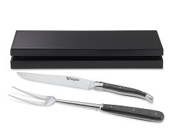 Laguiole en Aubrac Carving Set, Buffalo Crust