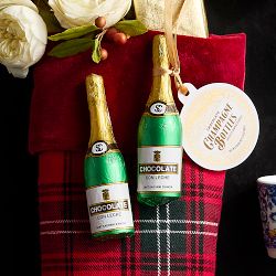 Williams Sonoma Chocolate Champagne Bottles