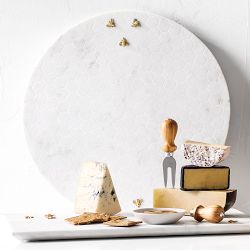 Honeycomb Marble Rectangular Cheese Board